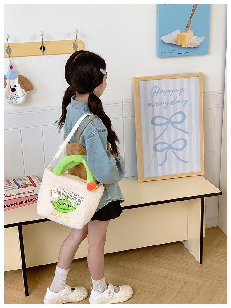 Sanrio Cartoon Plush Handbag & Coin Purse for Kids