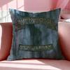 Band BBon Jovi Cushion Cover Breathable Linen Pillowcase Summer Odorless EcoFriendly Invisible Zipper Washable
