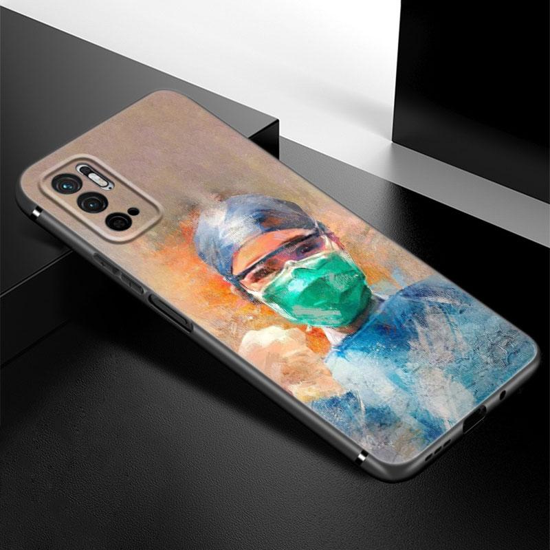 

Чехол для телефона «Доктор медсестра, здоровье» для Xiaomi Redmi Note 7 8 9 10 Lite 11 11E 11T 12 Pro 11S 4G 10T 5G 8T 9S 10S, черный чехол из ТПУ Redmi Note 7(Pro)