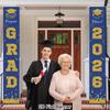 1pair Class of 2026 Graduation Banners Graduate Party Decorations Couplets Porch Signs Indoor Outdoor Banners Party Supplies