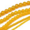 Natürliche 7A gelbe Achat-Perlen für die Herstellung von Armbändern, DIY-Schmuck und Halsketten