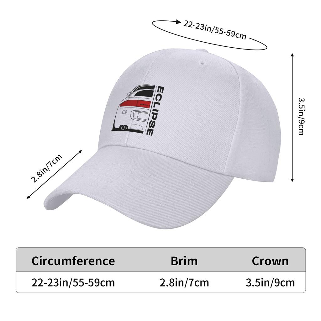 Eclipse 2G DSM Red Baseball Caps Snapback Fashion Baseball Hats Breathable Casual Casquette Outdoor Unisex