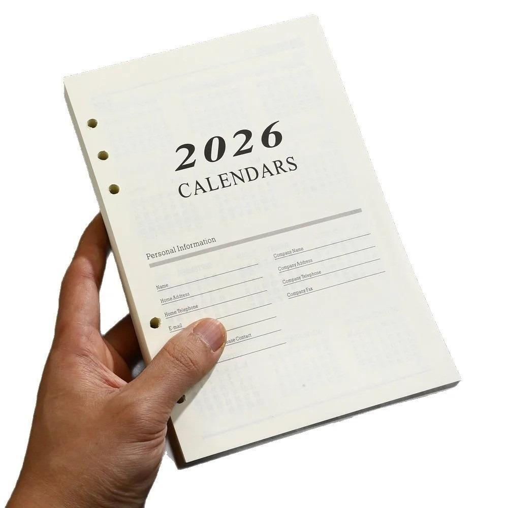 

Ежедневник-планировщик, папка, сменные листы, блокнот на 365 дней, прочный планировщик-ежедневник A5-inside page