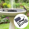 1.5W Solar Fountain Solar Powered Water Fountain Pump Solar Fountain Pump Kit for Bird Bath Ponds Garden Fish Tank and Outdoor