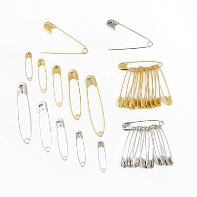 50Pcs Silver Safety Pins DIY Sewing Tools Accessory Stainless Steel Needles Large Safety Pin Small Brooch Apparel Accessories