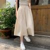 Summer Thin Large Size Women's Casual Straight Wide Leg Pants Culottes