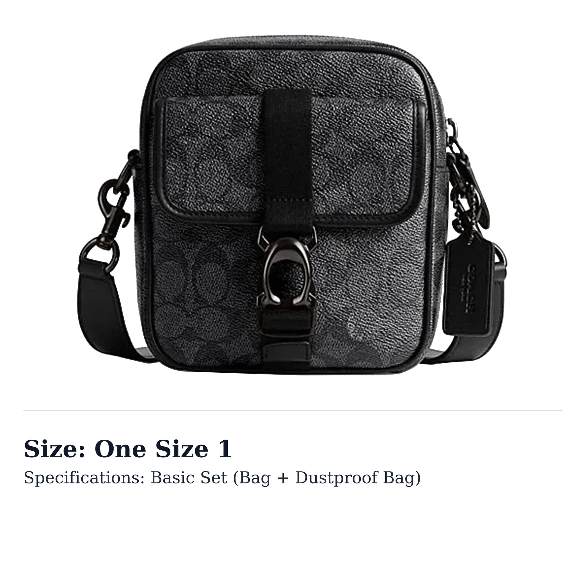 COACH Beck PVC Shoulder Bag, Crossbody