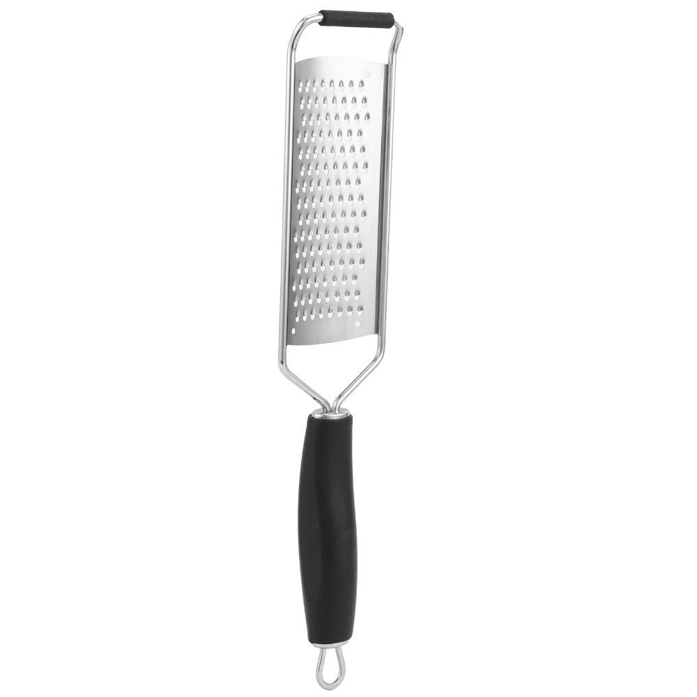 Stainless Steel Cheese Grater Handheld Ergonomic Handle Vegetable Shredder Compact Durable Food Grater Cheese/Veggie Prep