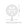 Fix 24W 4000K Fi180 Led Module