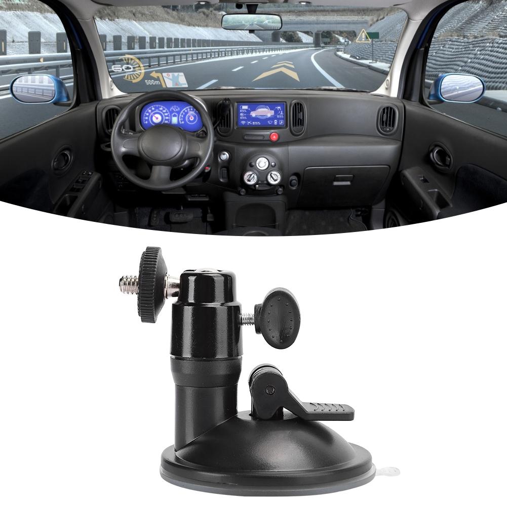 HD-004a B Holder Sliver Black Aluminium Alloy Vehicle Mount Vacuum Sucker    Strong Adsorption