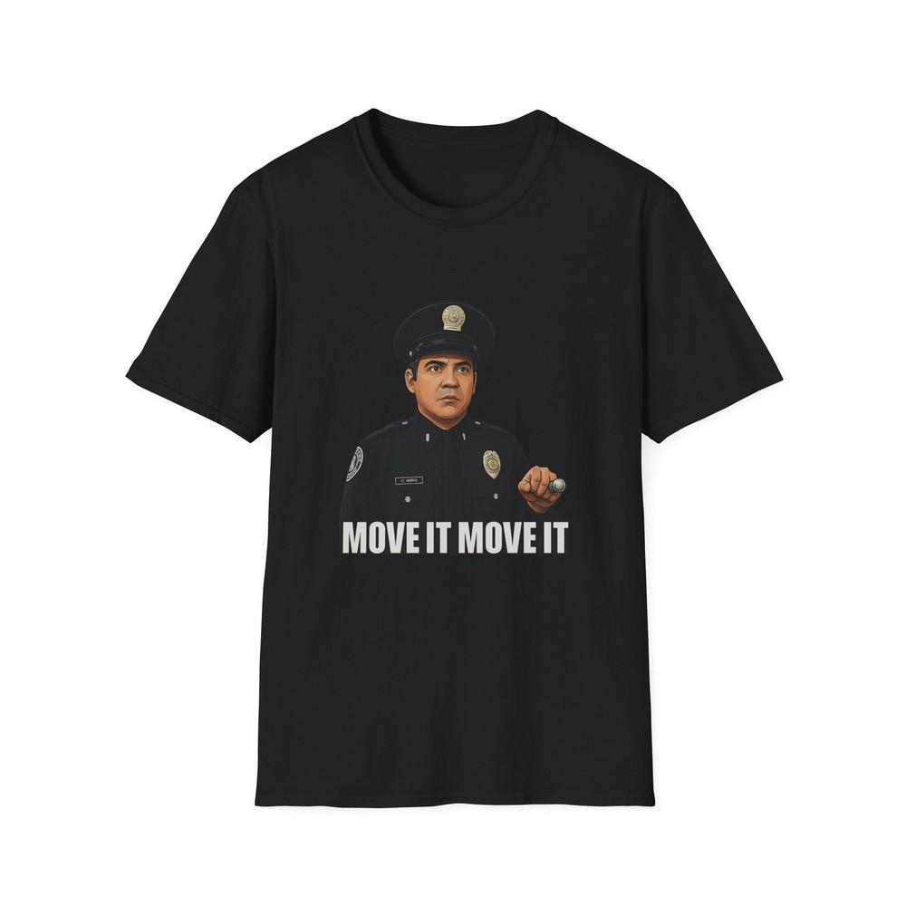 

Captain Harris Police Academy Movies Tee, Funny 80s Movie Shirt, Retro Film Fan M