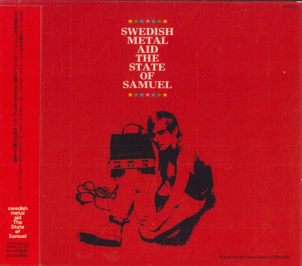 CD STATE OF SAMUEL - Swedish Matal Aid ESCD023 ESCALATOR RECOR 2002 Japan Rock Used