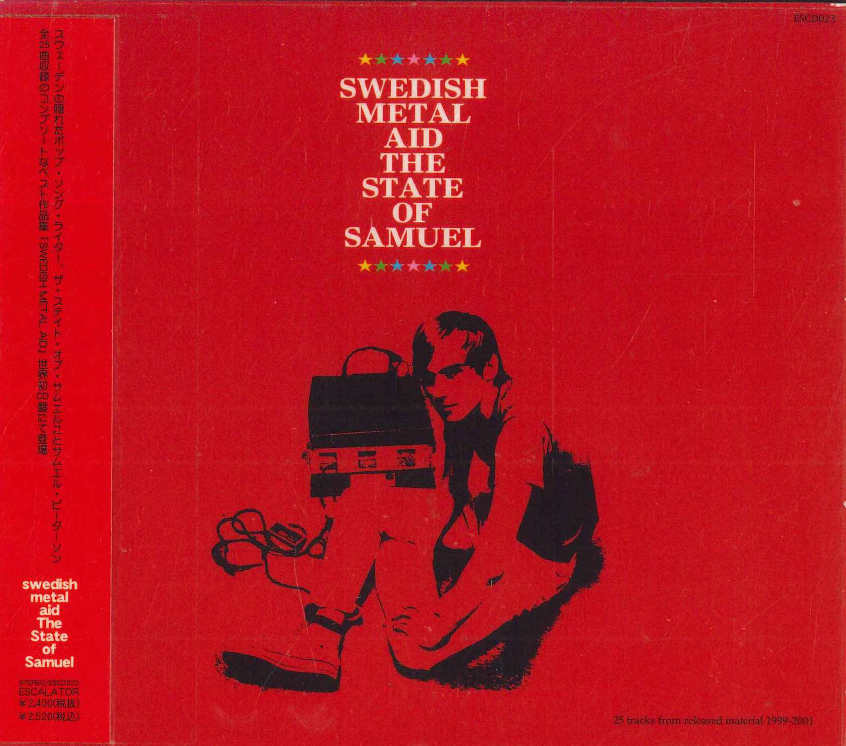 

CD STATE OF SAMUEL - Swedish Matal Aid ESCD023 ESCALATOR RECOR 2002 Japan Rock Used