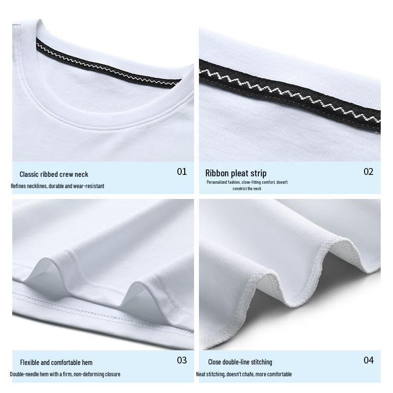 Jeanswest Life Men's Cool Breathable Round Neck T-shirt