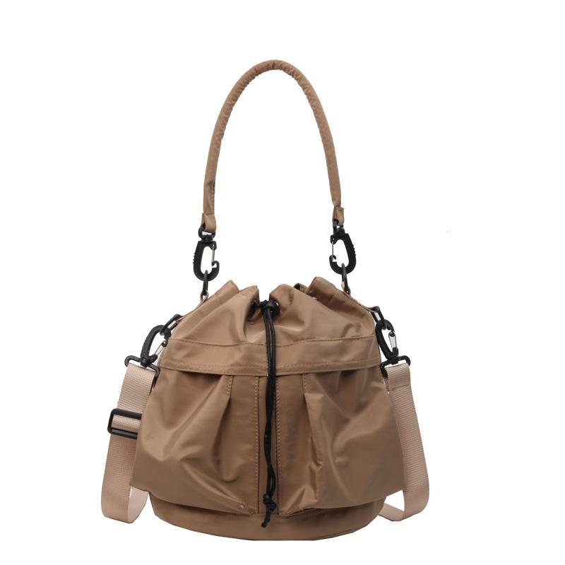 Fashionable Large Capacity Crossbody Shoulder Bags Portable Commuting ToteS Oxford Bucket Bag for Outdoor Travel Bolsa Mujer Sac