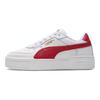 Puma Ca Pro Versatile Comfortable Simple Low-Top Sneakers Unisex Sneakers White Red 380190-45