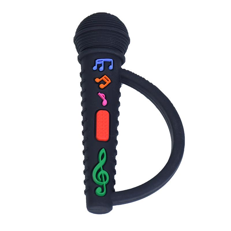 Soft Silicone Teether Toy for Newborns - Soothing and Simulative Bite Set