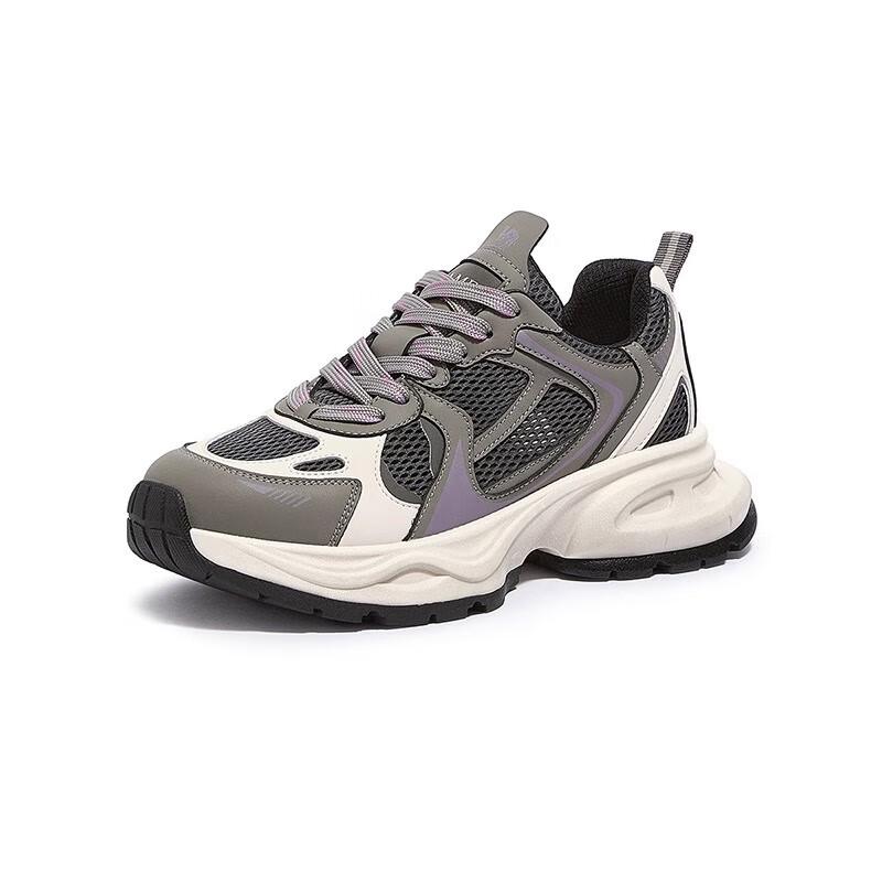CAMEL Women s Color-Block Chunky Platform Sneakers 35