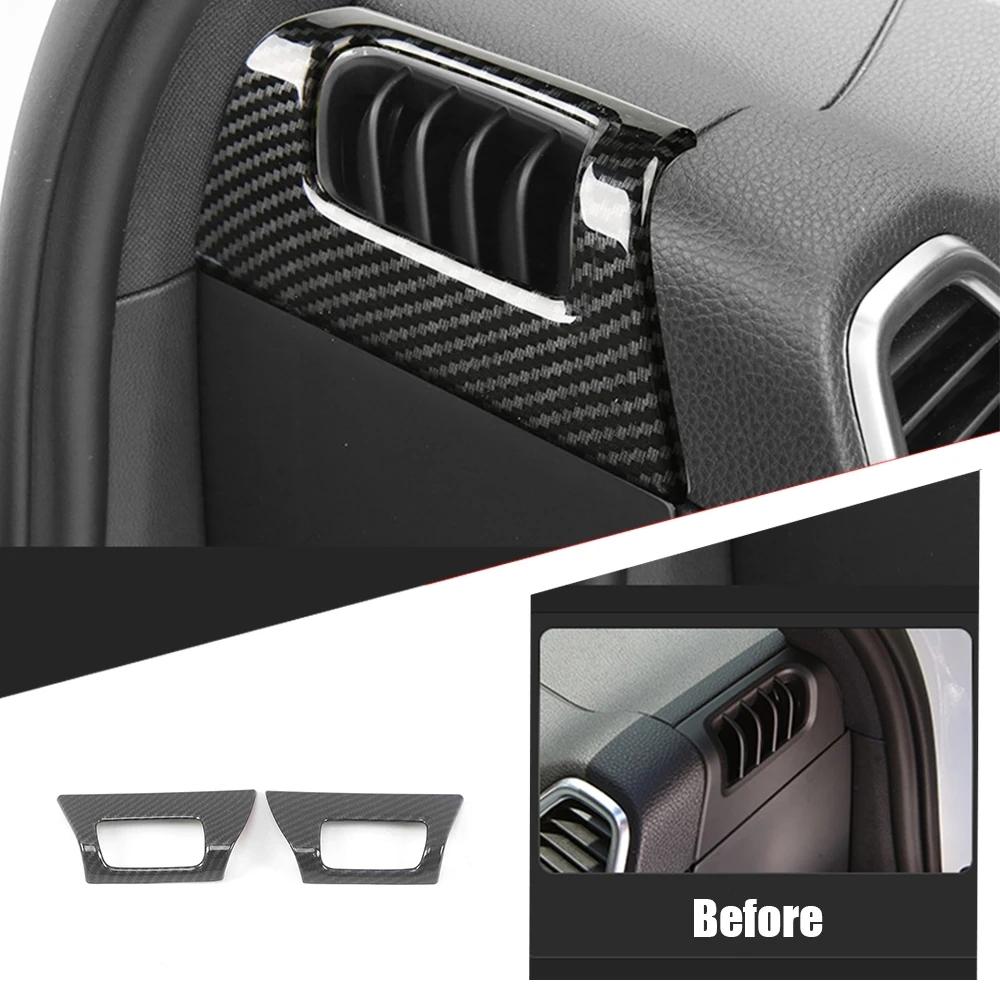 For Porsche Cayenne 2018 - 2022 2023 Interior Styling Center Air Conditioning Car Side AC Outlet Vent Frame Cover Trim