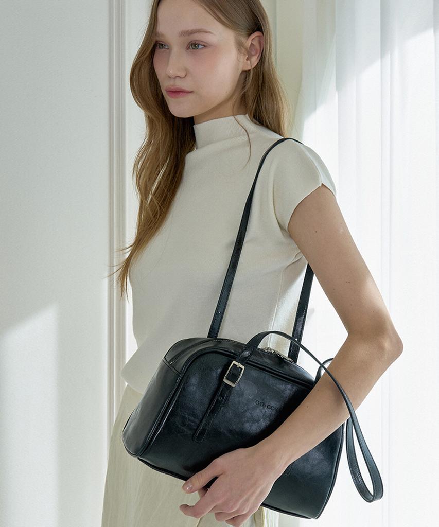 Gocce Achelon Buckle Shoulder Bag Gj525K