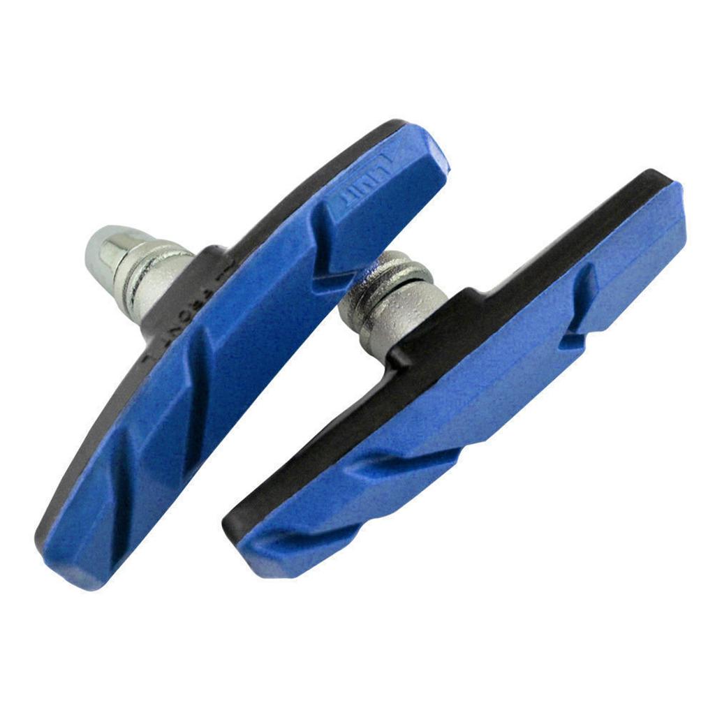 6Pcs Bike Brake Pads V-brake Wheels Cushions Rubber Brake Shoes Bicycles Brake Pads Bike Brake Pad Replacement Pads Set