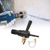 Steel Water Injections Tool Universally 1 1/4"-7 Male to Plus Drill Adapter Connection For Equipment Lubrication