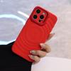 iPhone 17 Pro Max Case: Wave Pattern Anti-Drop, Lens Cover, Invisible Stand