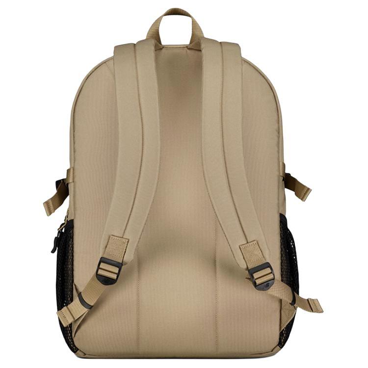 New Balance 21.3L Fashionable Portable Practical Fabric Backpack Unisex Backpack Brown Black LAB42414