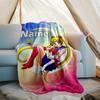 Customizable Sailor Moon  Throw Blanket – Personalized Name, All-Season Cozy Snug Blanket, Machine Washable, Personalized Blanket