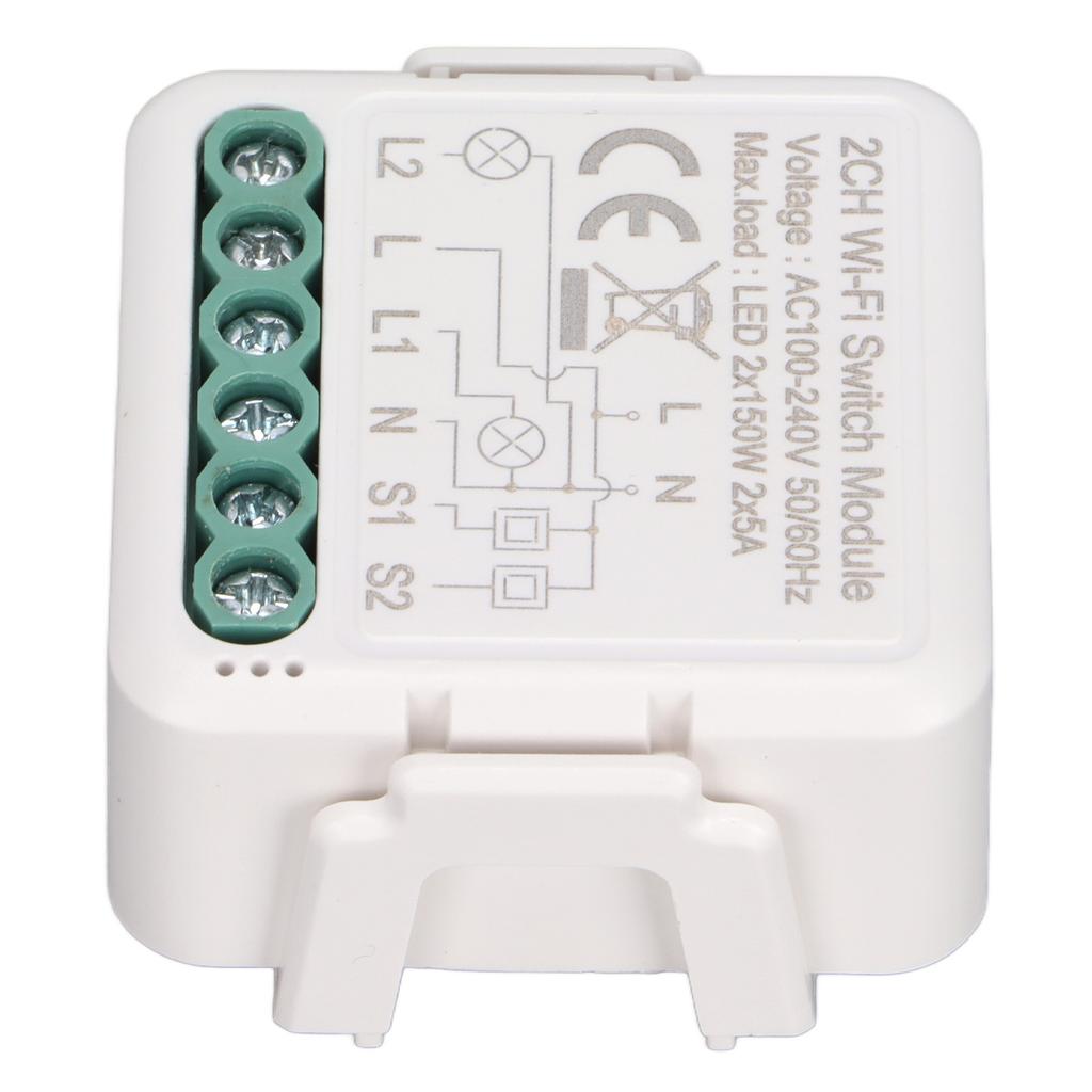 Smart-Schaltermodul WIFI Zwei-Wege Ein Aus Smart-Schaltermodul Automatisierung Sprachsteuerung WIFI