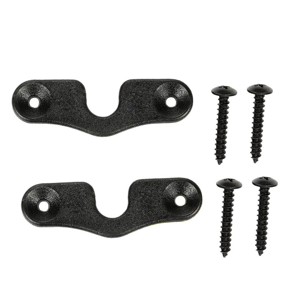 CLIPS De Visera De METAL Para JEEP WRANGLER JK JL JT Gladiador, 2 Piezas, 2018-2022,