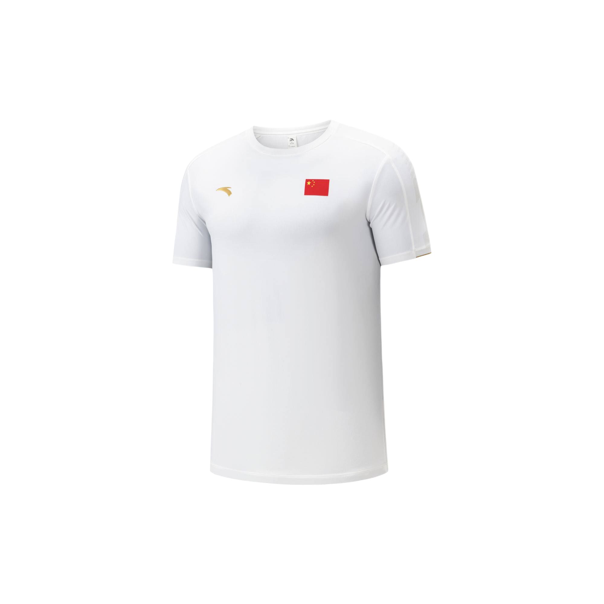 

Anta Casual Solid Color Simple Versatile Short Sleeve T-Shirt Men tops 452620101-1 2XL