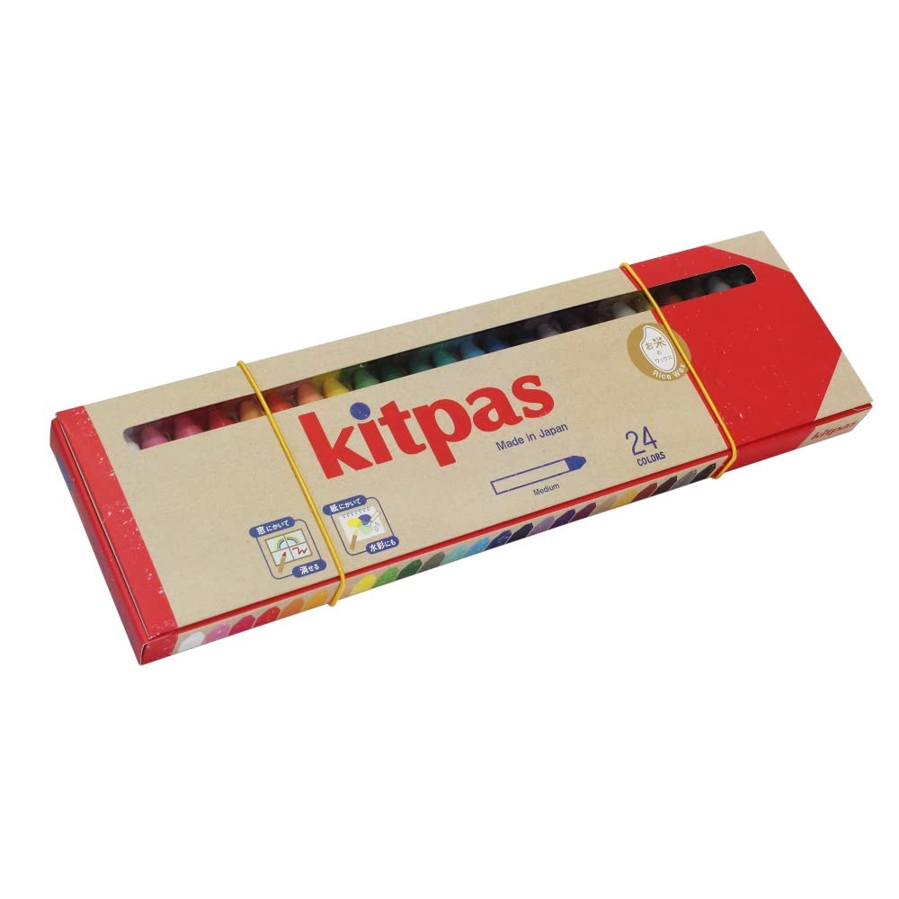

Nippon Rikagaku Kitpas Medium Rice Wax, 24 Colors, KMRW-24C