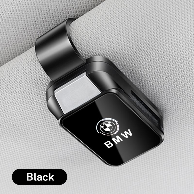 For BMW 50th Anniversary 3 5 7 Series E83 F16 E70 M3 M4 G30 G20 Car Sun Visor Glasses Clip Sunglasses Storage Holder Accessories pdcr06