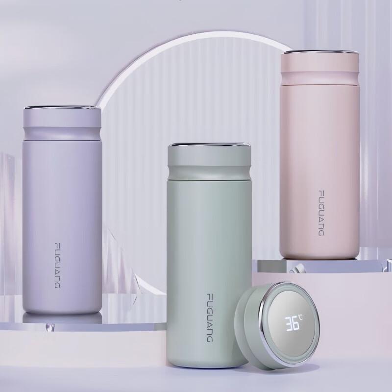 FUGUANG Smart Temperature Display Thermos Mug
