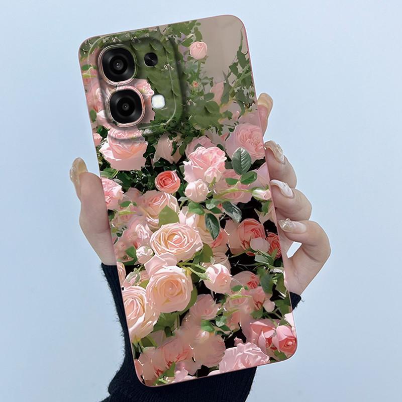 Case For Oppo A6 Pro Cute Panda Sweet Girls Cats Silicone Soft Protective Cover For OppoA6 Pro A6Pro 4G 5G 2025 Bumper Casing