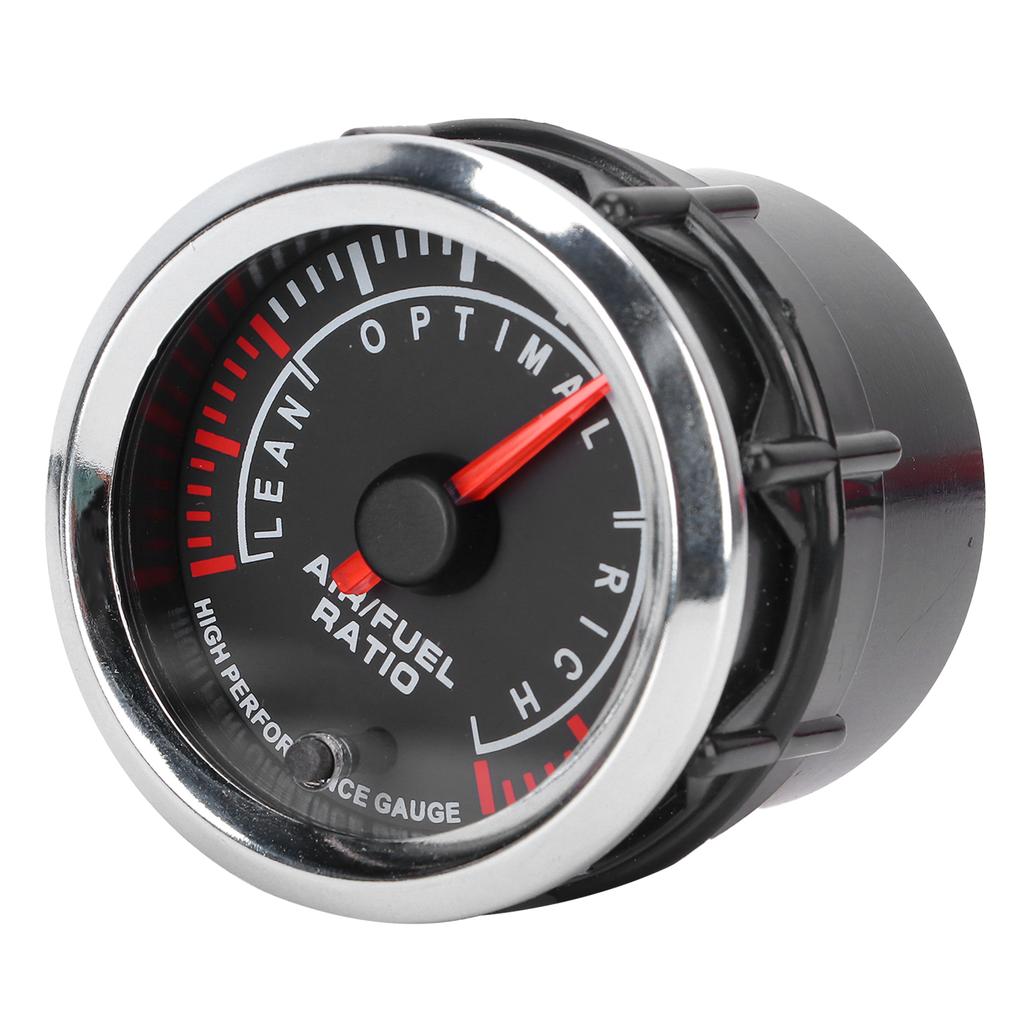 2in 12V Air Fuel Ratio Gauge 7 Colors LED High Accuracy Professional AFR Meter Universal for Car
