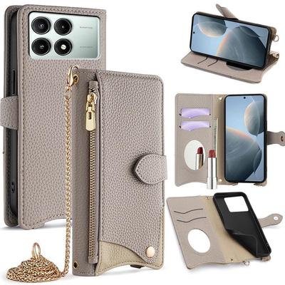 Redmi Crossbody Phone Case with Drop-proof Fishtail Design for Flip Phones