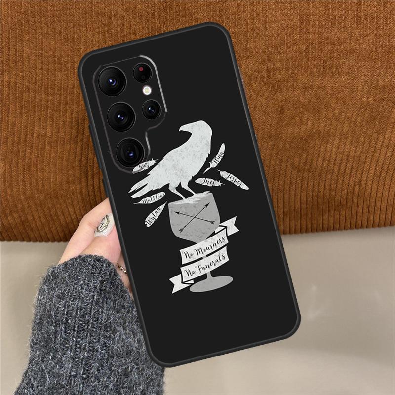 Six Of Crows Phone Case For Samsung Galaxy S25 Ultra S9 S10 Plus S20 FE S21 S22 S23 S24 Ultra Back Cover