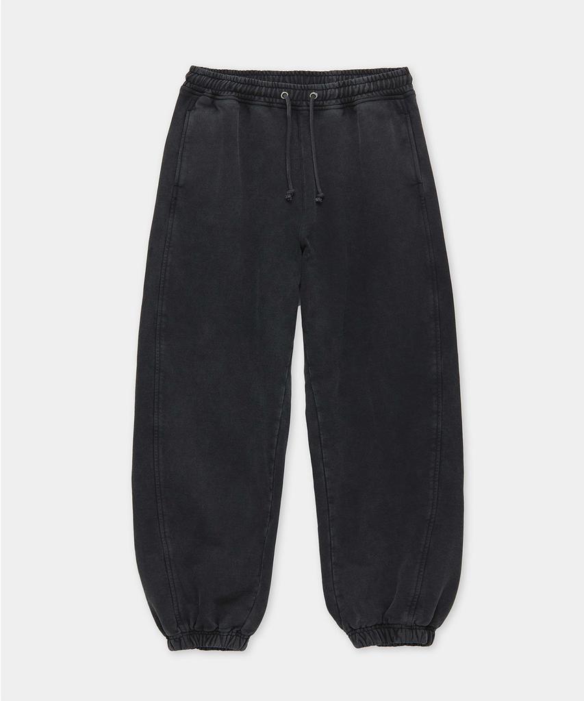 Kueo Garment Dyed Essential Sweatpants (Washed Charcoal)