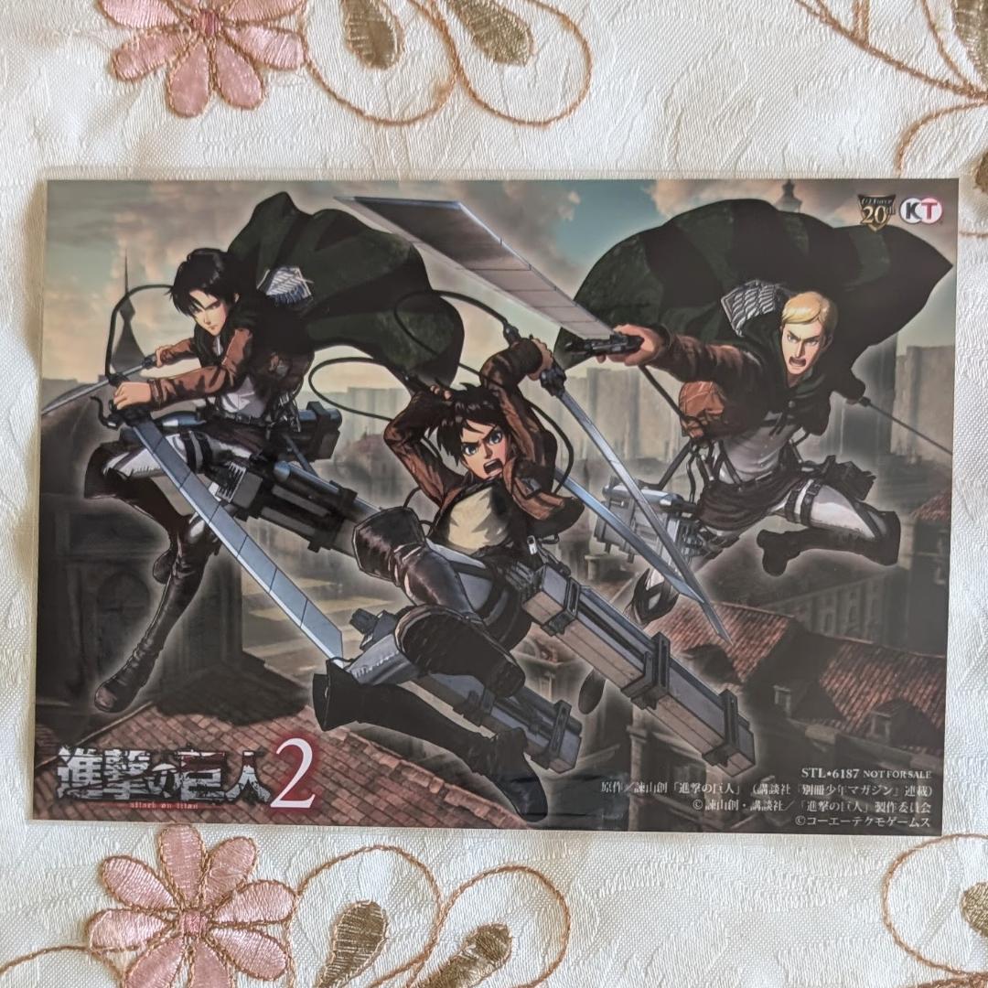 

[Б/У] Attack on Titan 2 Бонус за предзаказ Stellaworth 2L-размера Бромид Леви, Эрен, Эрвин