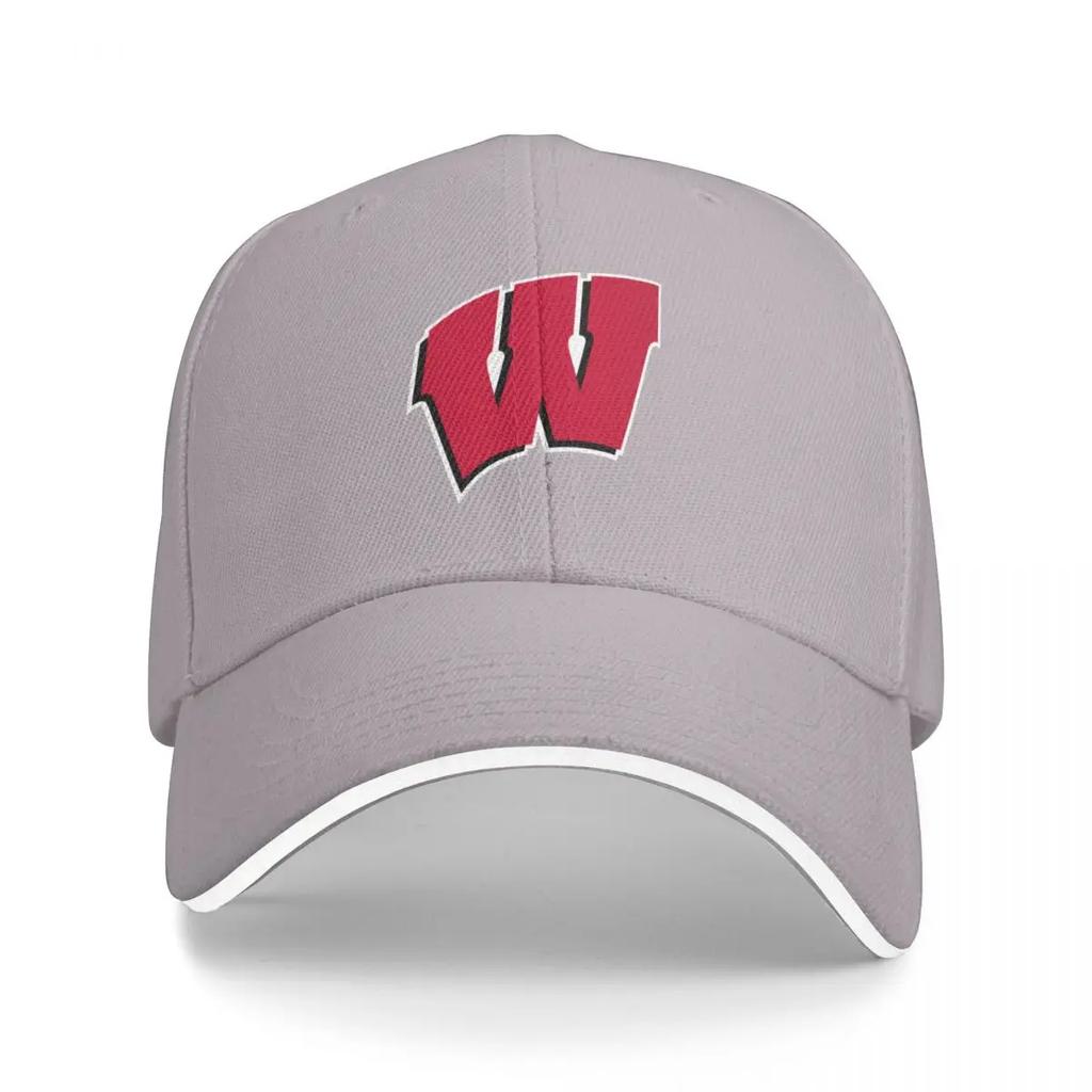 University of Wisconsin-Madison W Baseballkappe Golfhut Mann Derbyhut Teahut Mädchen Herren