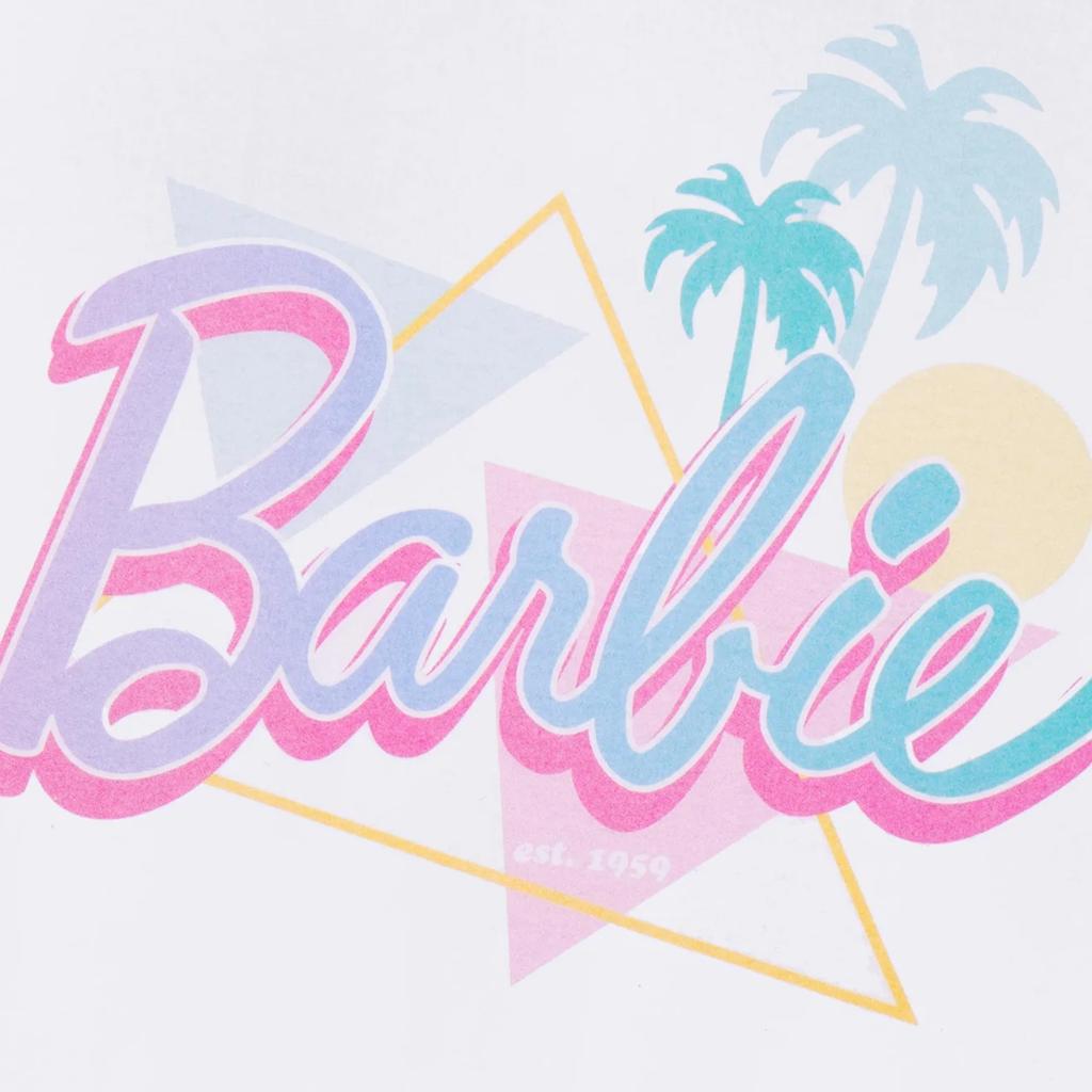 barbie Womens/Ladies Palm Tree T-Shirt