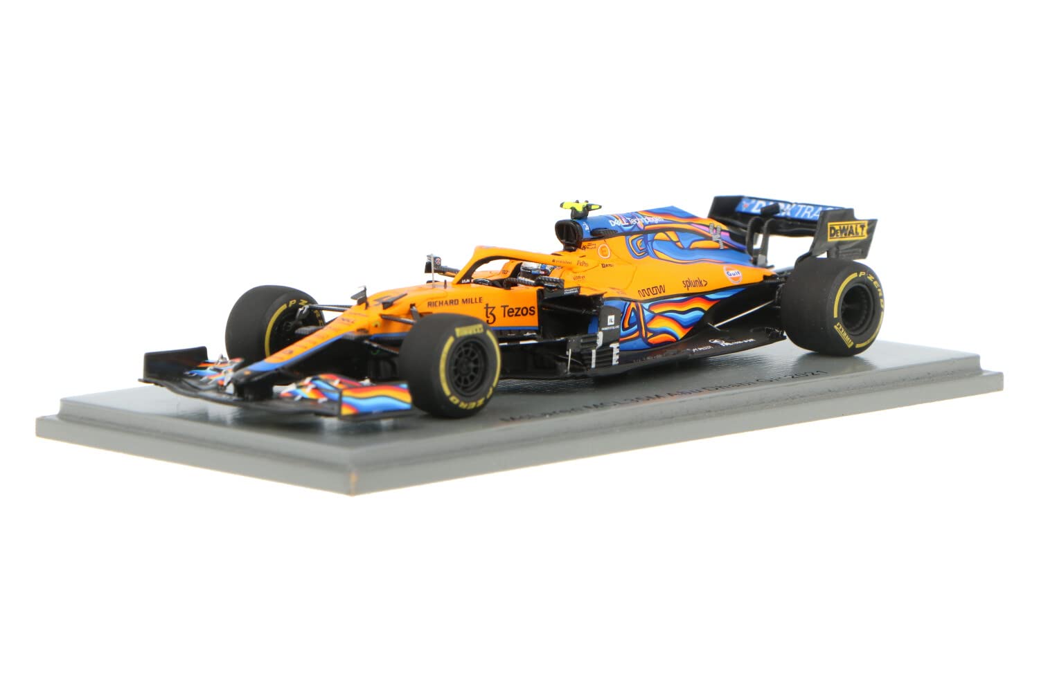 

Spark McLaren MCL35M 2021 F1 Abu Dhabi GP Norris 1/43 #4 L.