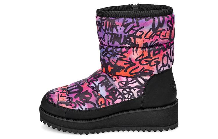UGG Ridge Graffiti Pop Фиолетовый Черный Женские 1105715-MULT 36