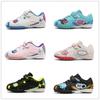 2025 New Children's Football Shoes Students Boys and Girls TF Broken Nails Velcro Women's Training Sneakers
