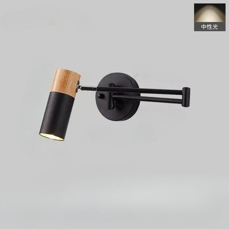 1Pc Modern Living Room Rocking Arm Wall Lamp Bedlamps for Bedroom Hotel Creative Telescopic Foldable Reading Wall Lamps