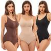 Body Shaping Bodysuit with Tummy Control and Adjustable Straps