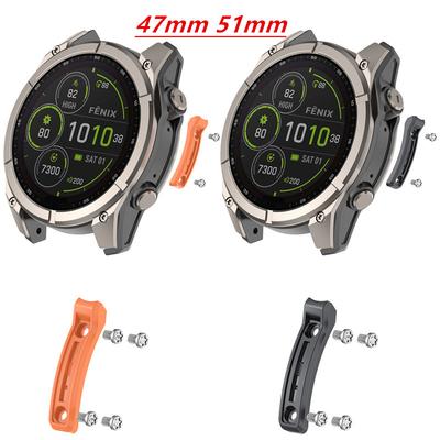 Kryt rámečku pro Garmin Tactix 8 47mm 51mm Nerezový nárazník Ochranný kryt pro Tactix8 51MM AMOLED SOLAR Příslušenství