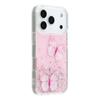 For iPhone 17 Pro Max TPU Case WANLONFENG AW Series PVC Butterfly Epoxy Phone Cover with HD Film